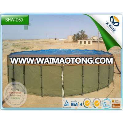 20000-100000L larger flexible plasticout door fish pond